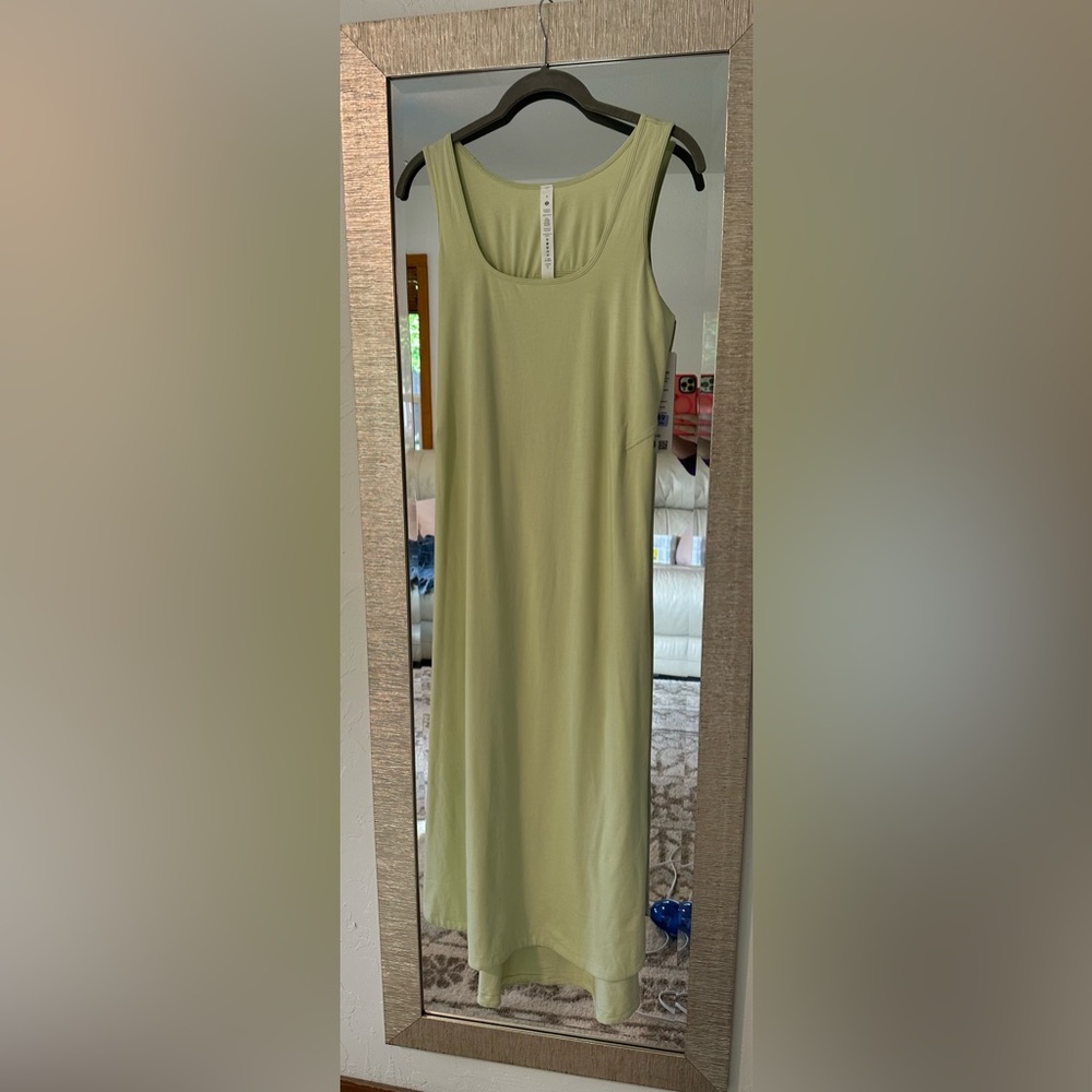lululemon athletica Light Yellow Cutout Midi Dress - Picture 8 of 8